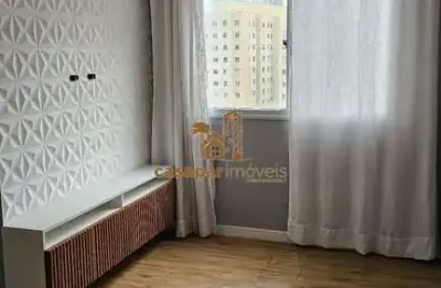 Apartamento para locação no cambuci, 42m² com 2 dormitórios e lazer