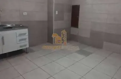 Casa para locação com 45m², 1 dormitório, vila palmares em  santo andré