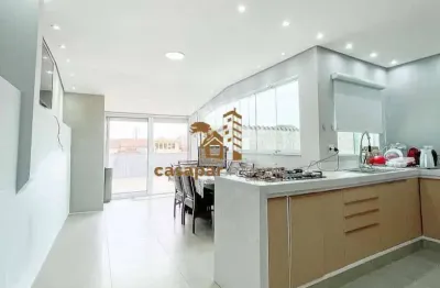 Cobertura à Venda com 98m², 2 Dormitórios com 2 Vagas e Churrasqueira