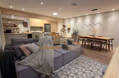 Apartamento à Venda com 83m², Semi Mobiliado 2 Dormitórios e Lazer Completo