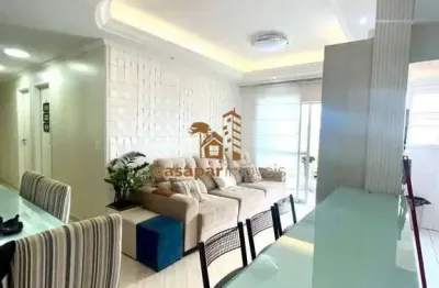 Apartamento à Venda com 83 m², 3 Dormitórios com Lazer Completo e 2 Vagas