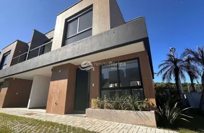 Casa à venda, campeche, florianópolis, sc - casa impecável recém construída - próximo a comércios e