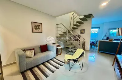 Casa à venda em condomínio planejado, totalmente mobiliada, com 3 dormitórios, no ribeirão da ilha,