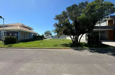 Terreno à venda em condomínio fechado com 510m, no campeche, florianópolis, sc