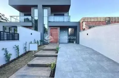 Açores - bela casa de 153² m à venda com 3 suítes, a 330m do mar da praia do açores, florianópolis,