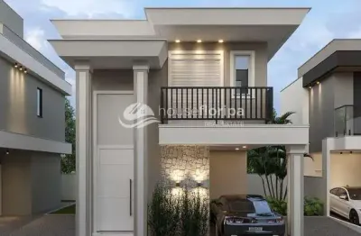 Casa individual, com amplo quintal, com 2 suítes, dentro de condomínio à venda, santo antônio de li