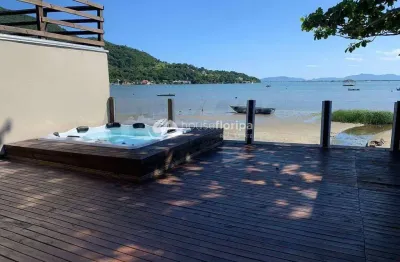 Casa à venda individual beira  mar, com rancho para comportar barcos, com 3 dormitórios, ribeirão d