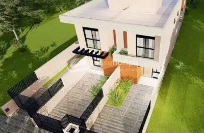 Casa geminada com 2 suítes à venda, no loteamento jardim campeche, florianópolis, sc