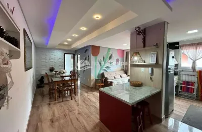 Apartamento 2 dormitórios, 1 vaga de garagem, mobiliado, Novo Campeche, Florianópolis, SC