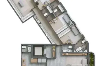 Apartamento para Venda em Barueri, Alphagran Alphaville, 4 dormitórios, 4 suítes, 6 banheiros, 4 vagas