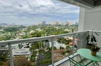Apartamento para venda em barueri, melville empresarial i e ii, 1 dormitório, 1 banheiro, 1 vaga