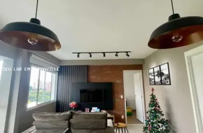 Apartamento para venda em barueri, alphaville empresarial, 1 dormitório, 1 suíte, 2 banheiros, 2 vagas
