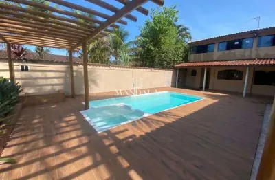Sobrado à venda, 180 m² por r$ 800.000,00 - indaiá - bertioga/sp
