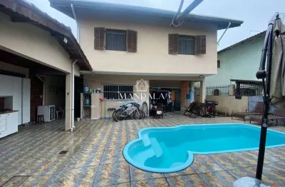 Sobrado à venda, 340 m² por r$ 950.000,00 - jardim indaiá - bertioga/sp