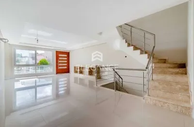 Elegance imóveis vende casa sobrado novo com 282 m privativos 3 dormitórios 3 suítes 5 vagas box/garagem com pátio e piscina. comprar r$ 1.980.000,00