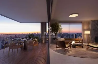 Elegance imóveis vende apartamento de luxo com 356 m2 privativos, 4 suítes, 4 vagas box garagem. prédio exclusivíssimo no bela vista porto alegre.