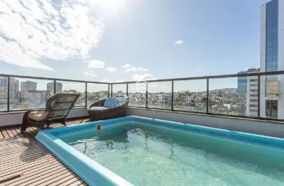 Cobertura com 3 quartos à venda na avenida general barreto viana, 1175, chácara das pedras, porto alegre, 240 m2 por r$ 1.961.000