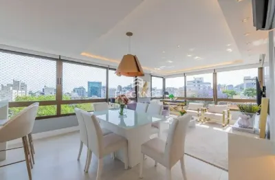 Apartamento com 3 quartos à venda na rua eudoro berlink, 233, auxiliadora, porto alegre, 138 m2 por r$ 1.549.000