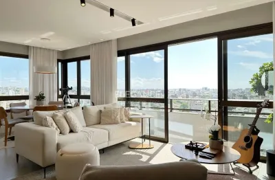 Apartamento para comprar 94 m2 privativos finamente decorado com 2 dormitórios 2 suítes 2 vagas box/garagem petrópolis porto alegre. elegance imóveis