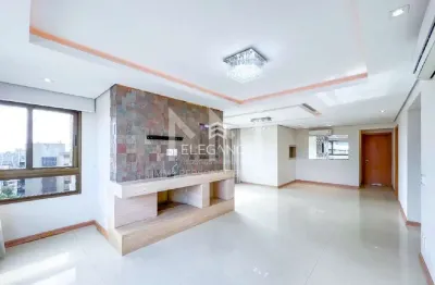 Apartamento desocupado com 159 m2 para comprar em andar alto, 3 dormitórios 3 suítes 3 vagas box garagem. rio branco porto alegre. elegance imóveis.