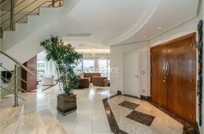 Cobertura de luxo com 4 quartos e 3 suítes no coração de porto alegre-rs, moinhos de vento - 790m², 3 vagas.