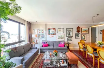 Apartamento à venda com 121 m2, 3 quartos, 1 suíte, 5 banheiros, 2 vagas em três figueiras porto alegre-rs. elegance imóveis