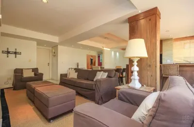 Apartamento mobiliado à venda em petrópolis, porto alegre-rs: 3 quartos, 1 suíte, 3 banheiros, 2 vagas de garagem, 137m2. elegance imóveis