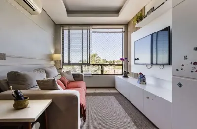 Apartamento à venda em porto alegre-rs, cristo redentor: 2 quartos, 1 suíte, 3 banheiros, 65m². infra completa. elegance imóveis