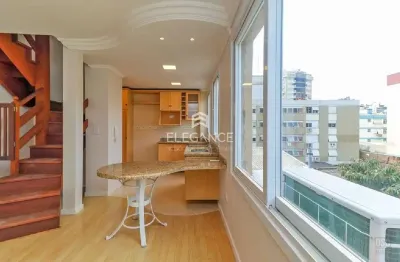 Cobertura com 2 quartos à venda na avenida lavras, 362, petrópolis, porto alegre, 74 m2 por r$ 530.000