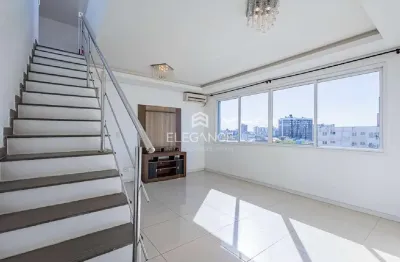 Cobertura à venda em porto alegre-rs, santana: 2 quartos, 3 banheiros, 1 vaga, 148m2. elegance imóveis.