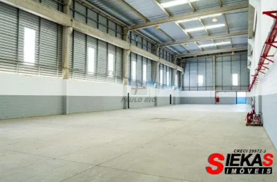 Locação de galpão comercial em mauá-sp, bairro loteamento industrial coral: 1 banheiro, 1.300 m² de área.