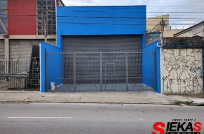 Galpão comercial para locação no tatuapé, são paulo-sp: 3 vagas de garagem e 300 m² de área