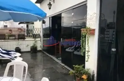 Cobertura com 3 quartos, parque enseada, guarujá - r$ 390 mil, cod: 13546