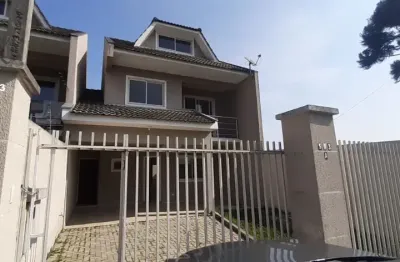 Sobrado 3 quartos 140 m2 com edícula e garagem 2 carro - santa felicidade
