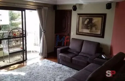 Ref 16.355 - lindo apartamento de 136m², com 3 quartos sendo 1 suíte, lavabo,  cozinha ampla com copa, 2 varandas, salas, 3 vagas e lazer.