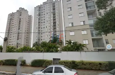 Ref 16.407 - lindo apartamento no bairro vila moreira,  56 m²a.u.,  com 3 quartos, sala, cozinha, banheiro, área de serviço , 1 vaga e lazer.