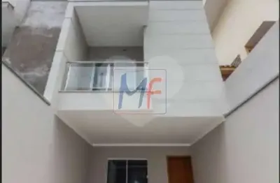 Ref 16.414 - belo sobrado no bairro de santa terezinha, com 135 m² a.u.,  3 suítes, sala, lavabo, área gourmet com churrasqueira, 2 vagas.