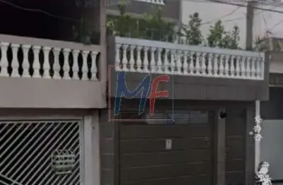 Ref 16.604 - excelente sobrado em santo andré, 280 m² a.u, 3 quartos, sala, cozinha, 3 banheiros, churrasqueira, quintal e 2 vagas.
