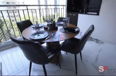Ref 16.638 - excelente apto no pq. continental, 64,5 m² a. u., 2 dormitórios (1 suíte), sala, cozinha, banheiro, varanda gourmet, 1 vaga e lazer.