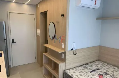 Ref 16.659 - excelente apartamento studio  jardim das acácias, 23m² a.u., 1 dormitório (1 suíte), sala, cozinha e varanda, moveis planejados.