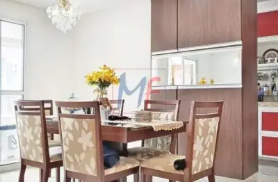 Ref 16.717 - belo apto em santo andré, 73m² a.u., 2 dormitórios (1 suíte), sala, cozinha, varanda gourmet, área de serviço, 2 vagas e lazer.