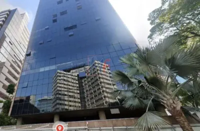 Ref 16.815 excelente conjunto comercial com 4 salas, localizado enfrente ao hospital sirio libanes, 100 m2 a.u., ar condicionado e 2 vagas.