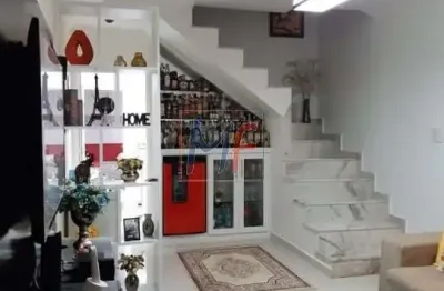Ref 16.877 - belo sobrado na vila bela vista (zona norte), 100m² a.u., 3 quartos, cozinha, sala, lavanderia, área gourmet, varanda, 1 vaga.