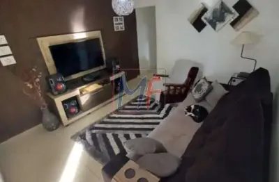 Ref 16.953 - excelente casa no jd. gonzaga, 147m² a.u., 3 dormitórios, sala, cozinha, área de serviço, espaço gourmet, churrasqueira, 2 vagas.