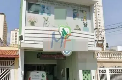 Ótimo prédio comercial  tatuape com  180m² de terreno, 60m² a.u., zona zm, prox. rua antônio de barros. testada de 6 metros. ref 16.964 -