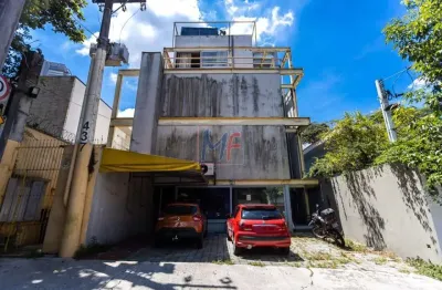 Excelente prédio comercial na vila madalena, 384m² a.t., 582m² a.c.., 4 banheiros, 3 vagas, zona zpr, prox. metrô vila madalena (ref 17.247)