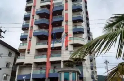 Apartamento em mongaguá/sp, 91m² a.u., 2 dormitórios (1 suíte), sala, cozinha, lavanderia, 1 vaga e lazer (ref 17.277)