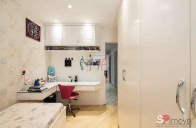 Excelente apto no Jd. Anália Franco, 145m² a.u., 3 dormitórios (3 suítes), sala, cozinha, escritório, varanda, depósito, 4 vagas, lazer (REF 17.341)