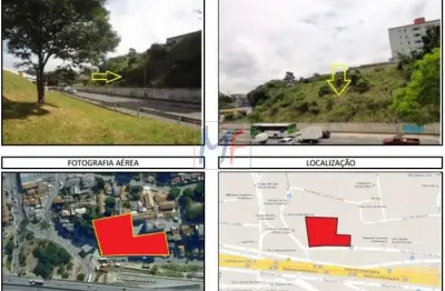 Terreno localizado no bairro vila mangalot, com 3.400m² de a.t, testada de 90 metros.  não aceita permutas. zoneamento: zc (ref 7133)
