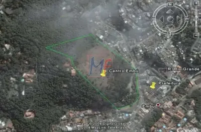 Excelente terreno 84.800 m² em frente a prefeitura  centro - embú. estuda permutas e propostas. (ref 7912)